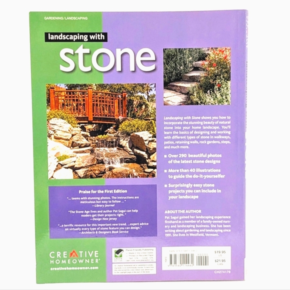 Pat Sagui Landscaping with Stone Second Edition - Picture 2 of 2